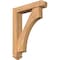 Ekena Millwork Westlake Arts and Crafts Smooth Bracket w/ Offset Brace, Western Red Cedar, 5 1/2"W x 26"D x 34"H BKT0604X26X34WTL03SWR - alternate 1